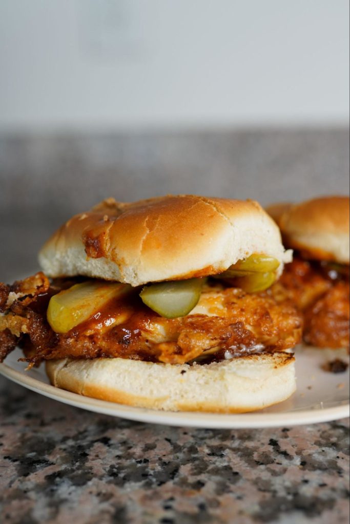 Masala Fried Chicken Sandwich