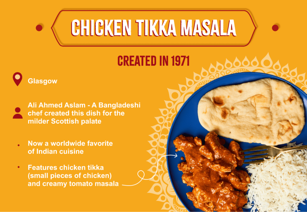 Chicken tikka cheap masala origin