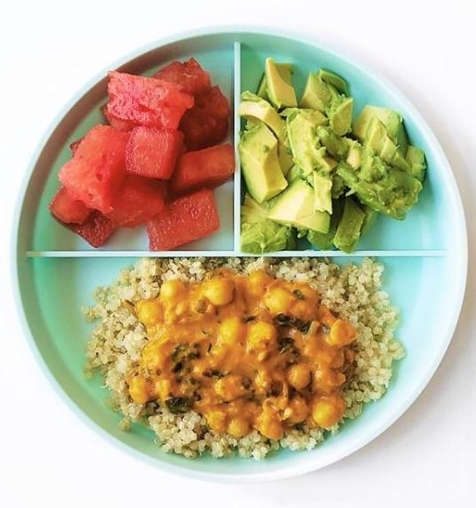 kids love the chickpea curry