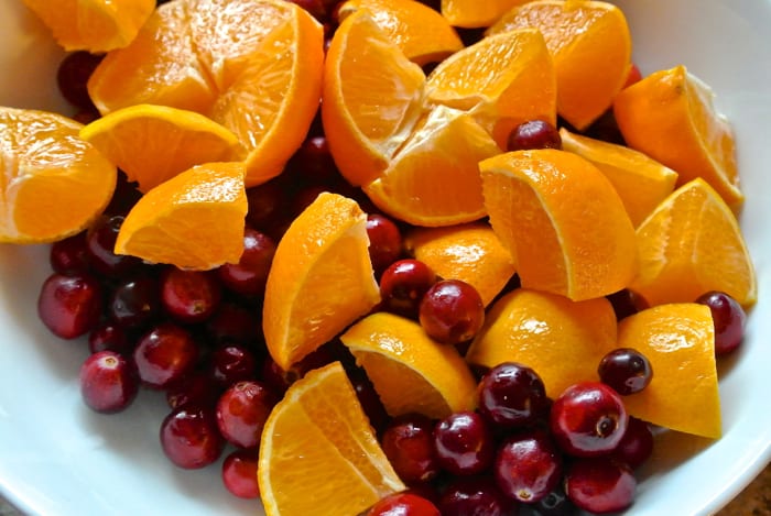 Cranberry Ginger Clementine Sauce