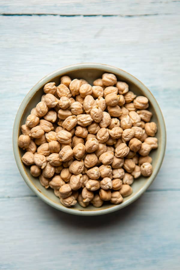 Bowl of chickpeas