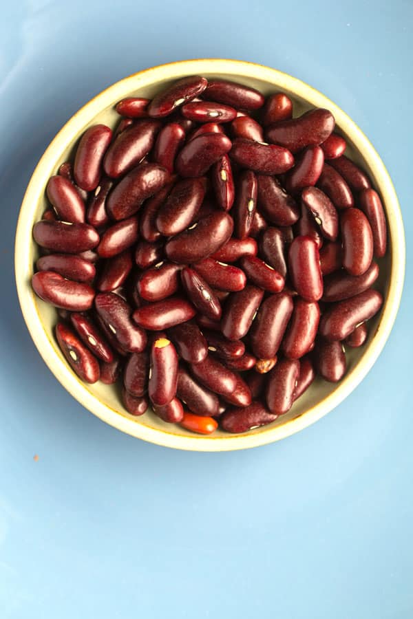 Bowl of kidney beans