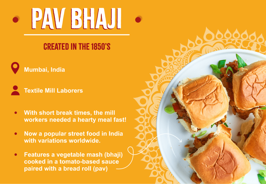 history of pav bhaji | sukhis