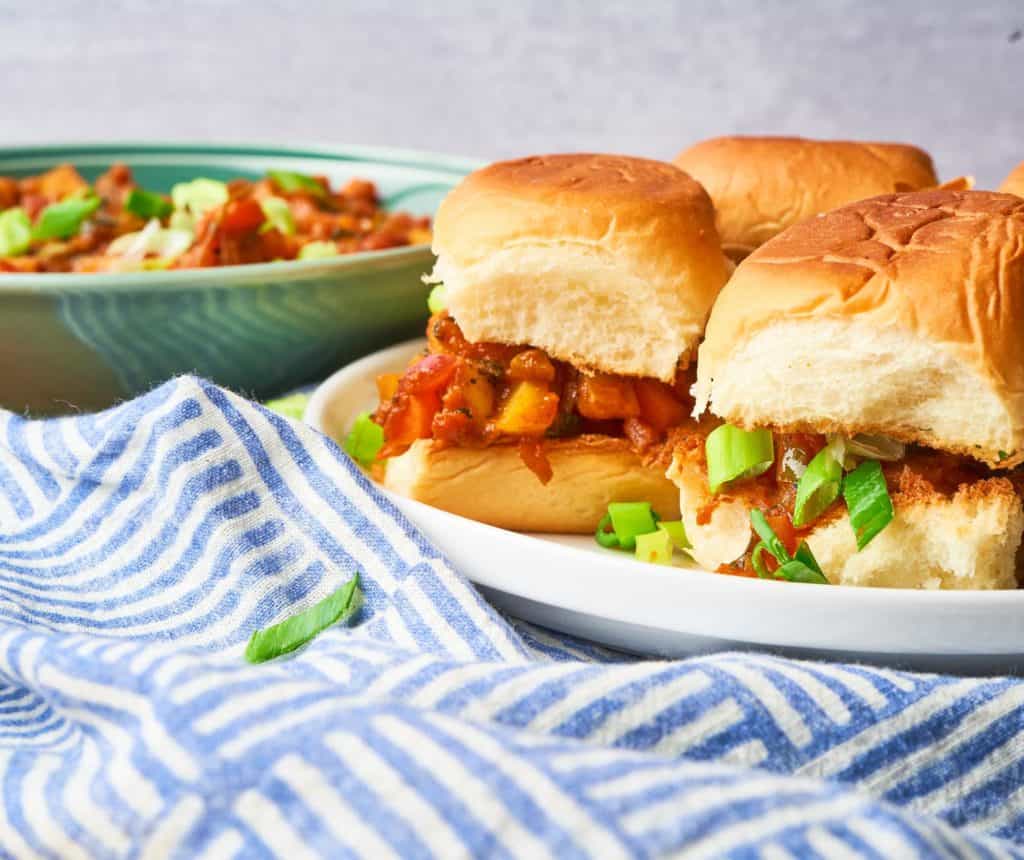 pav bhaji plate