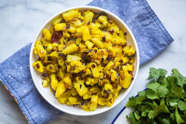 Potato Masala – South Indian Style