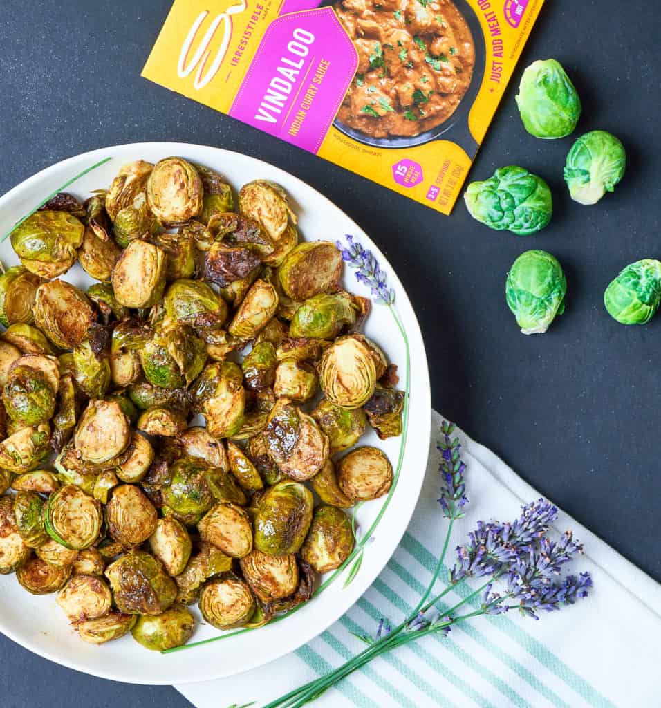 Vindaloo Roased Brussel Sprouts