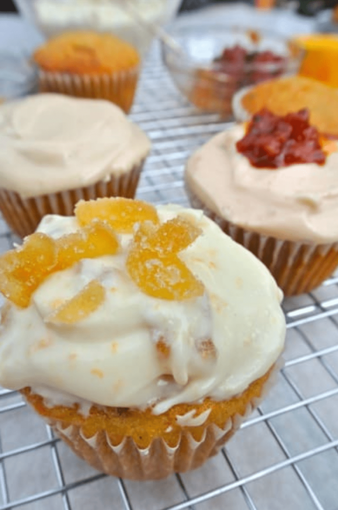 Indian Spiced Carrot Cakes