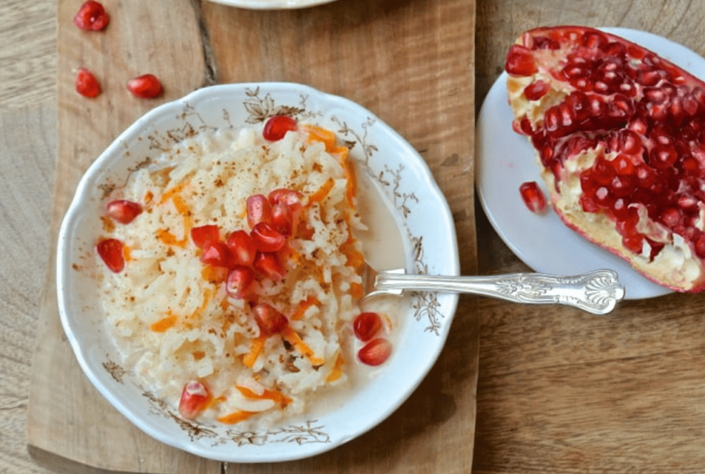 Creamy Indian Rice Pudding with Carrots