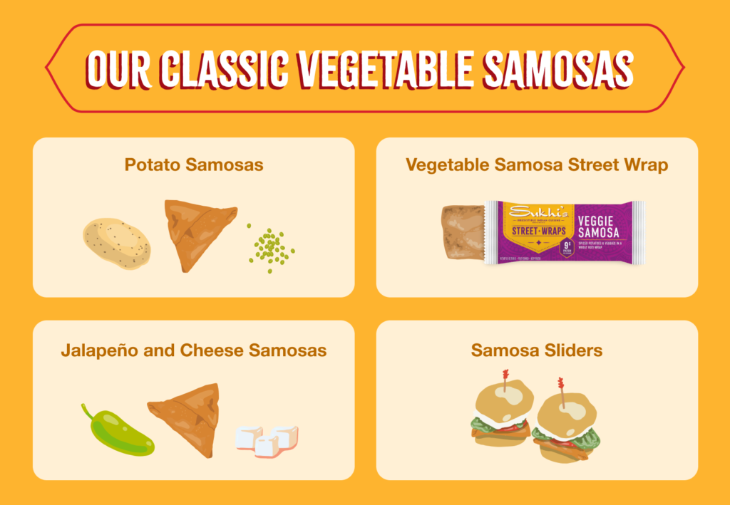 Our Classic Vegetable Samosas