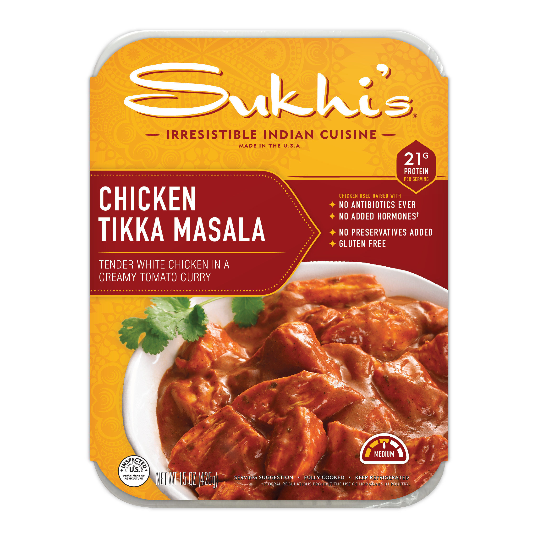 Sukhi's Indian Chicken Tikka Masala Gluten Free Entree