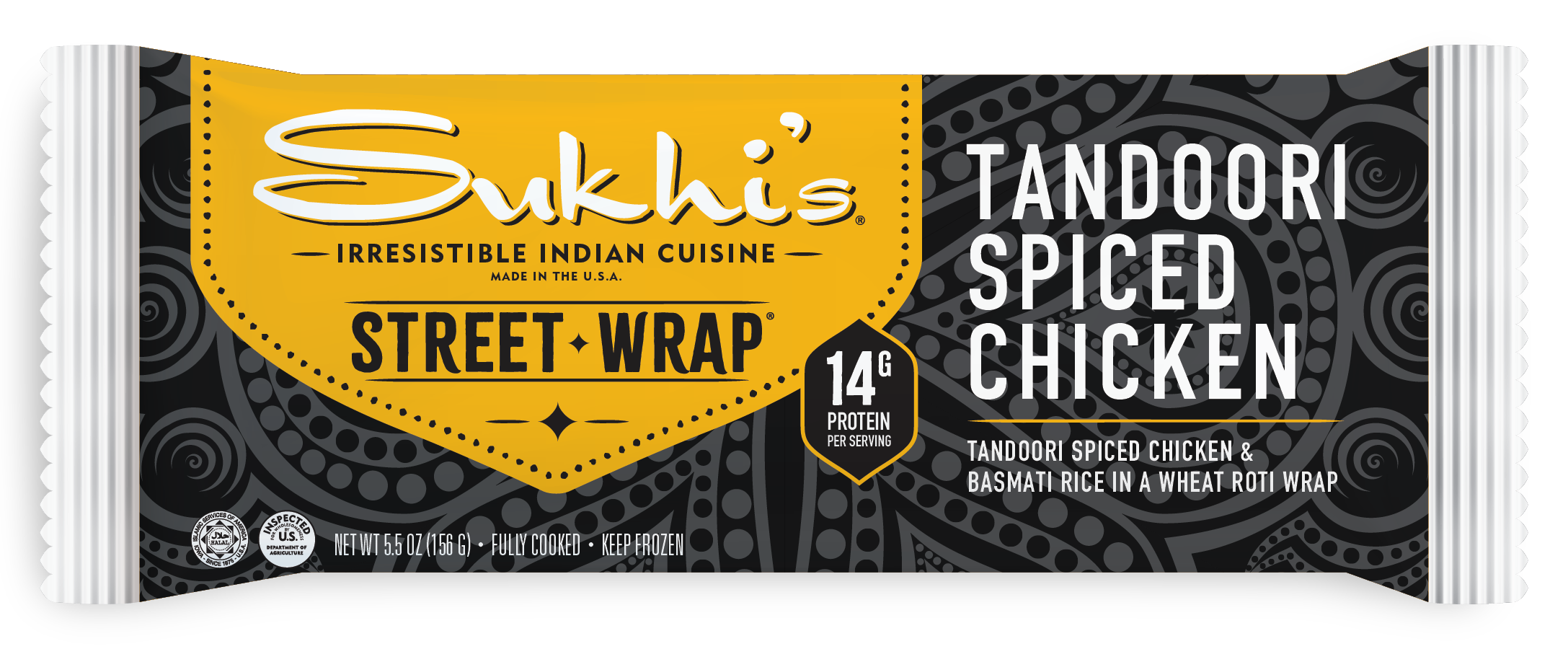 Sukhi's Indian Tandoori Chicken Street Wrap®